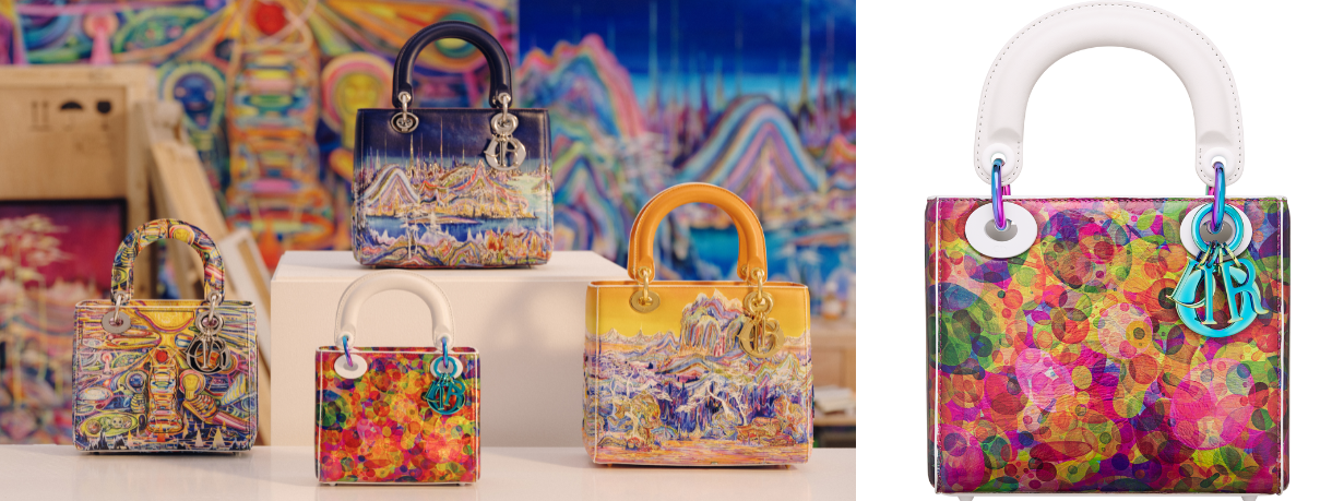 Dior Lady Art Huang Yuxing 迷你提包