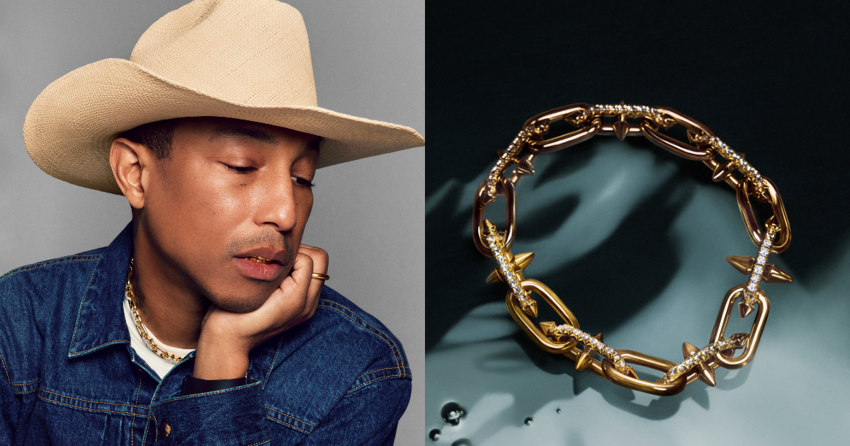 Pharrell Williams 全新Tiffany Titan by Pharrell Williams 珠寶系列