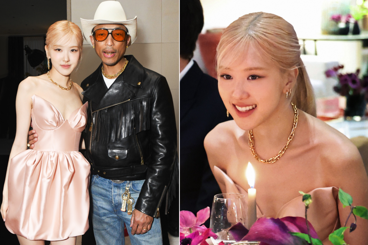 Rosé配戴Tiffany Titan by Pharrell Williams系列