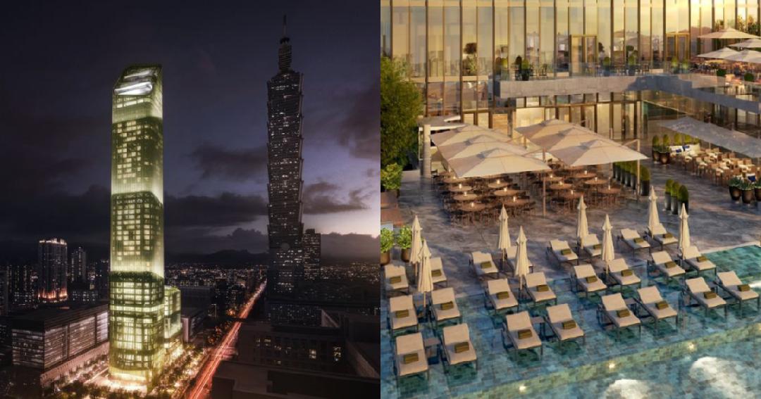 The Sky Taipei台北天空塔打造信義區新地標！雙品牌奢華飯店進駐、最高精品招待所直瞰101景觀